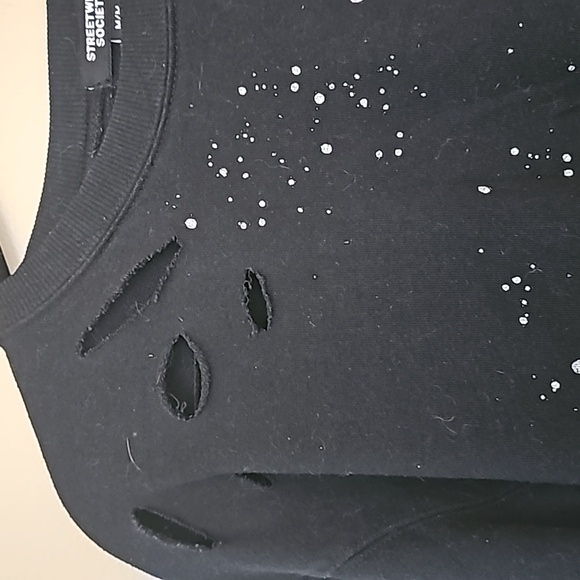 Retro Ripped Woman's Sweater - Picture 2 of 4